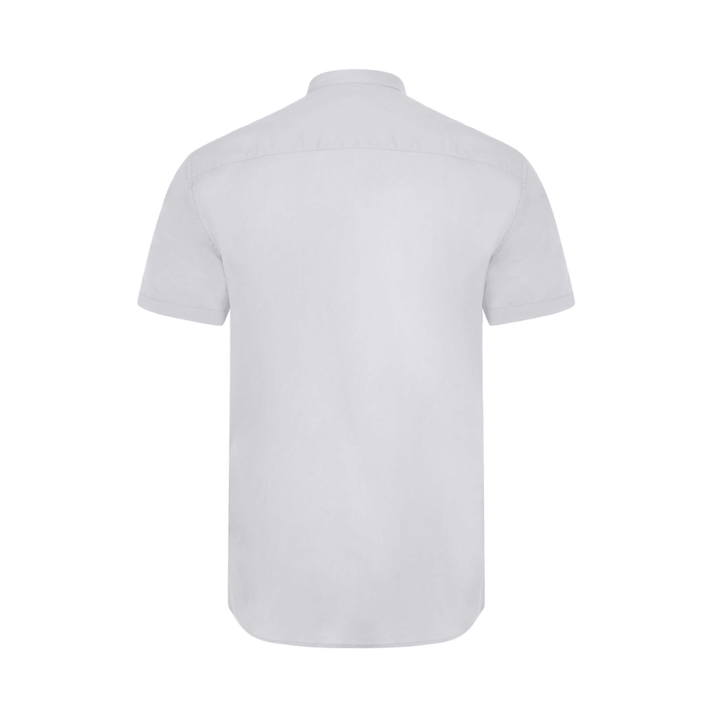 Camisa cuello tirilla stretch manga corta hombre Velilla 405012S