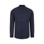 Camisa cuello tirilla stretch manga larga hombre Velilla 405013S