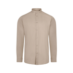 Camisa cuello tirilla stretch manga larga hombre Velilla 405013S