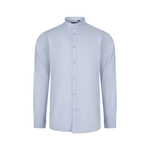 Camisa cuello tirilla stretch manga larga hombre Velilla 405013S