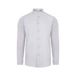 Camisa cuello tirilla stretch manga larga hombre Velilla 405013S