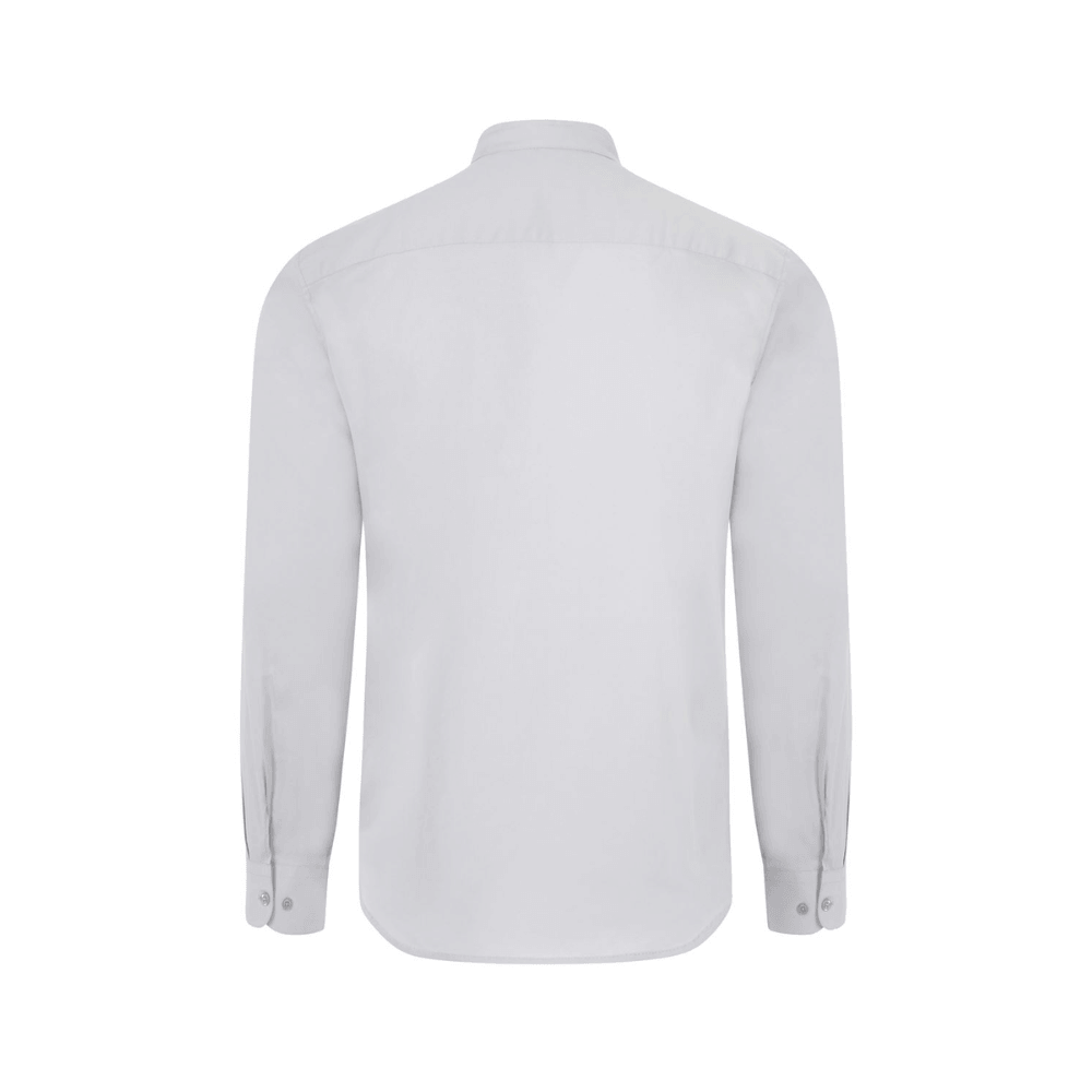 Camisa cuello tirilla stretch manga larga hombre Velilla 405013S
