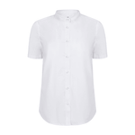 Camisa cuello tirilla stretch manga corta mujer Velilla 405014S