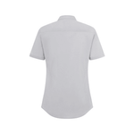 Camisa cuello tirilla stretch manga corta mujer Velilla 405014S