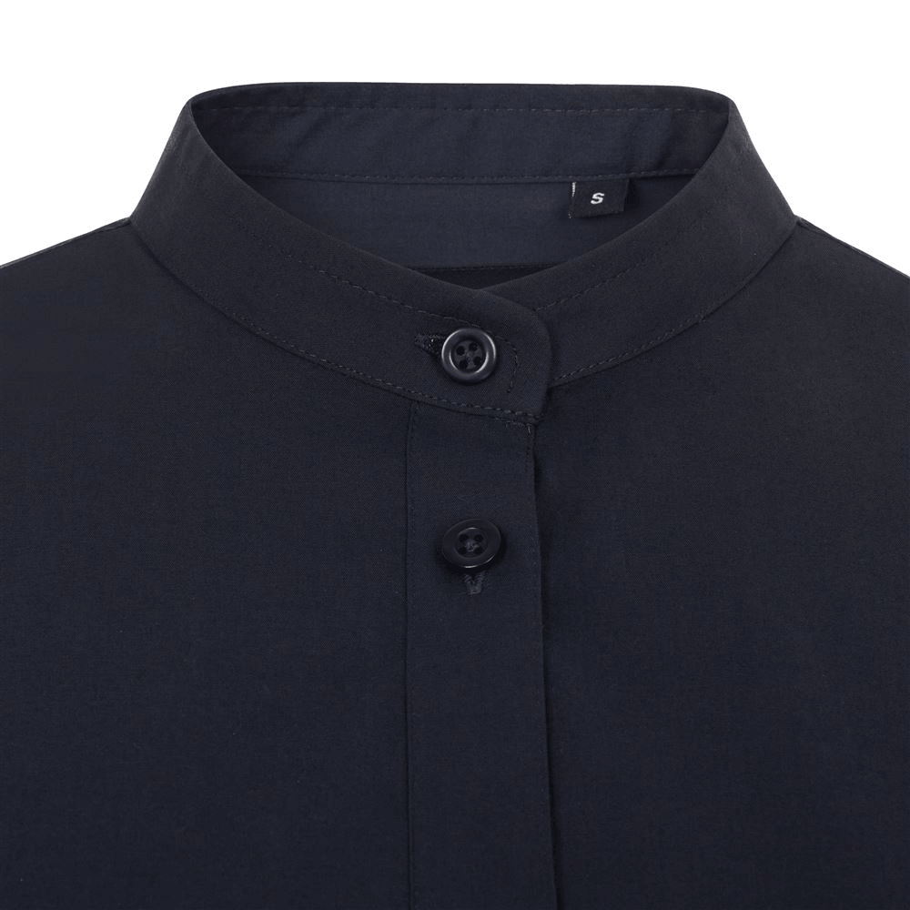 Camisa gola padre elástica manga comprida mulher Velilla 405015S