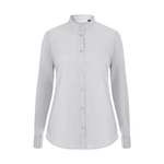 Camisa gola padre elástica manga comprida mulher Velilla 405015S