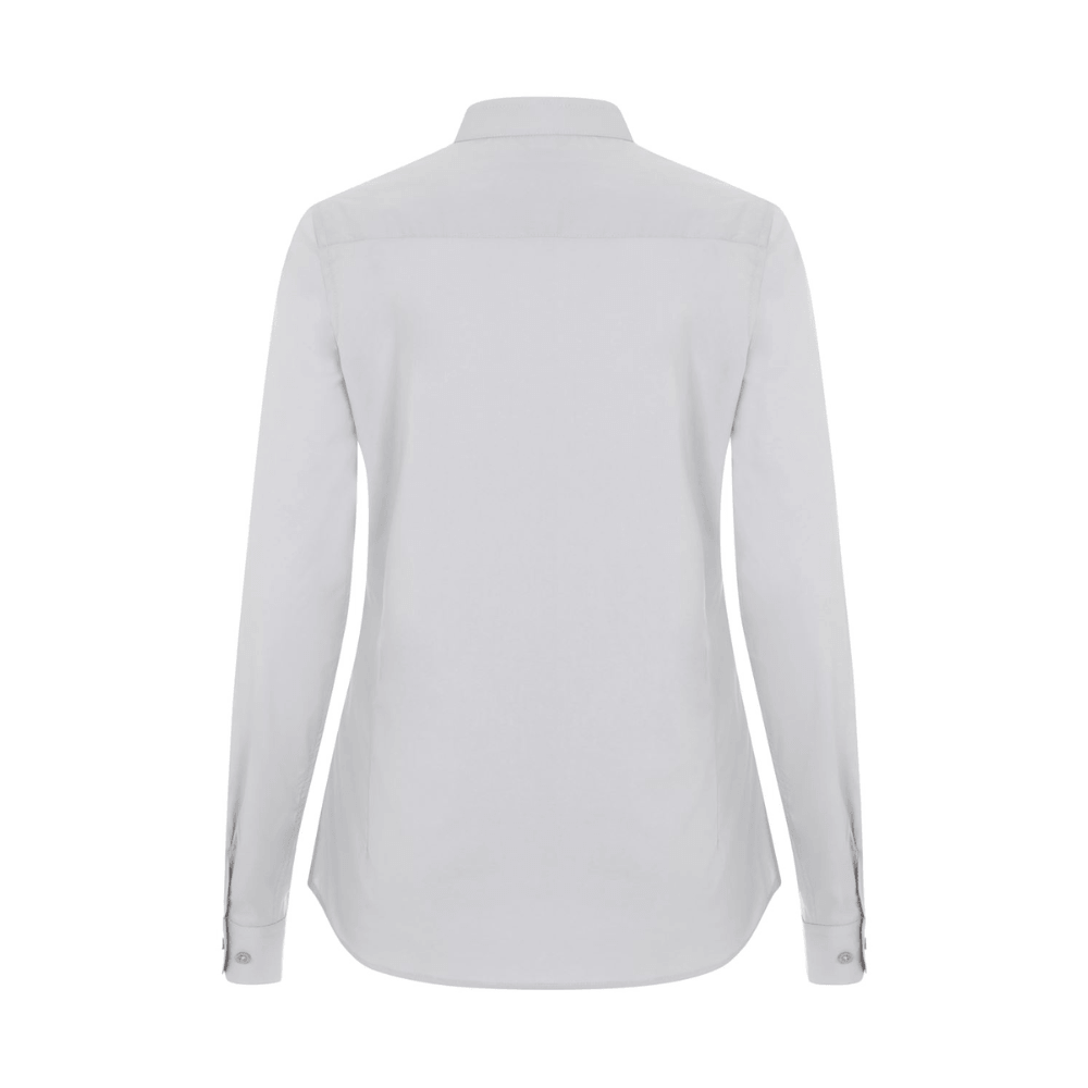 Camisa gola padre elástica manga comprida mulher Velilla 405015S
