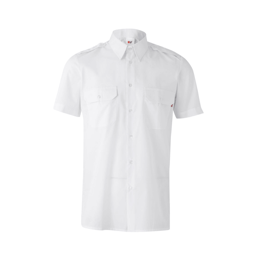 Camisa de manga curta com dragonas Velilla 532