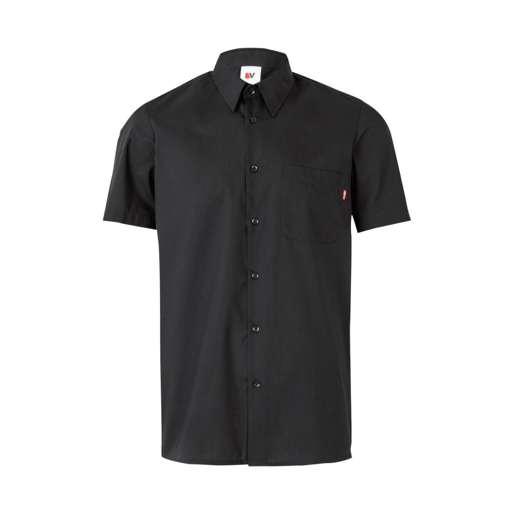 Camisa manga corta cuello francés Velilla 531