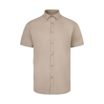 Camisa manga corta stretch hombre Velilla 405016S