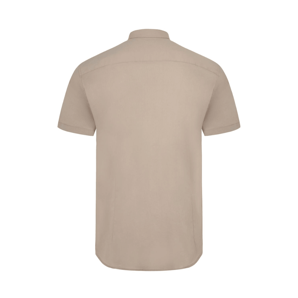 Camisa manga corta stretch hombre Velilla 405016S