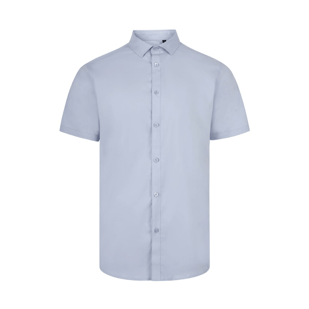 Camisa manga corta stretch hombre Velilla 405016S