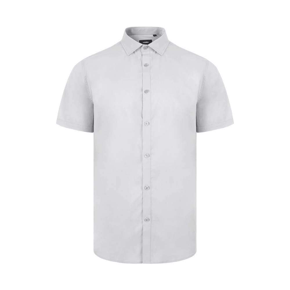 Camisa manga corta stretch hombre Velilla 405016S