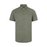 Camisa manga corta stretch hombre Velilla 405016S