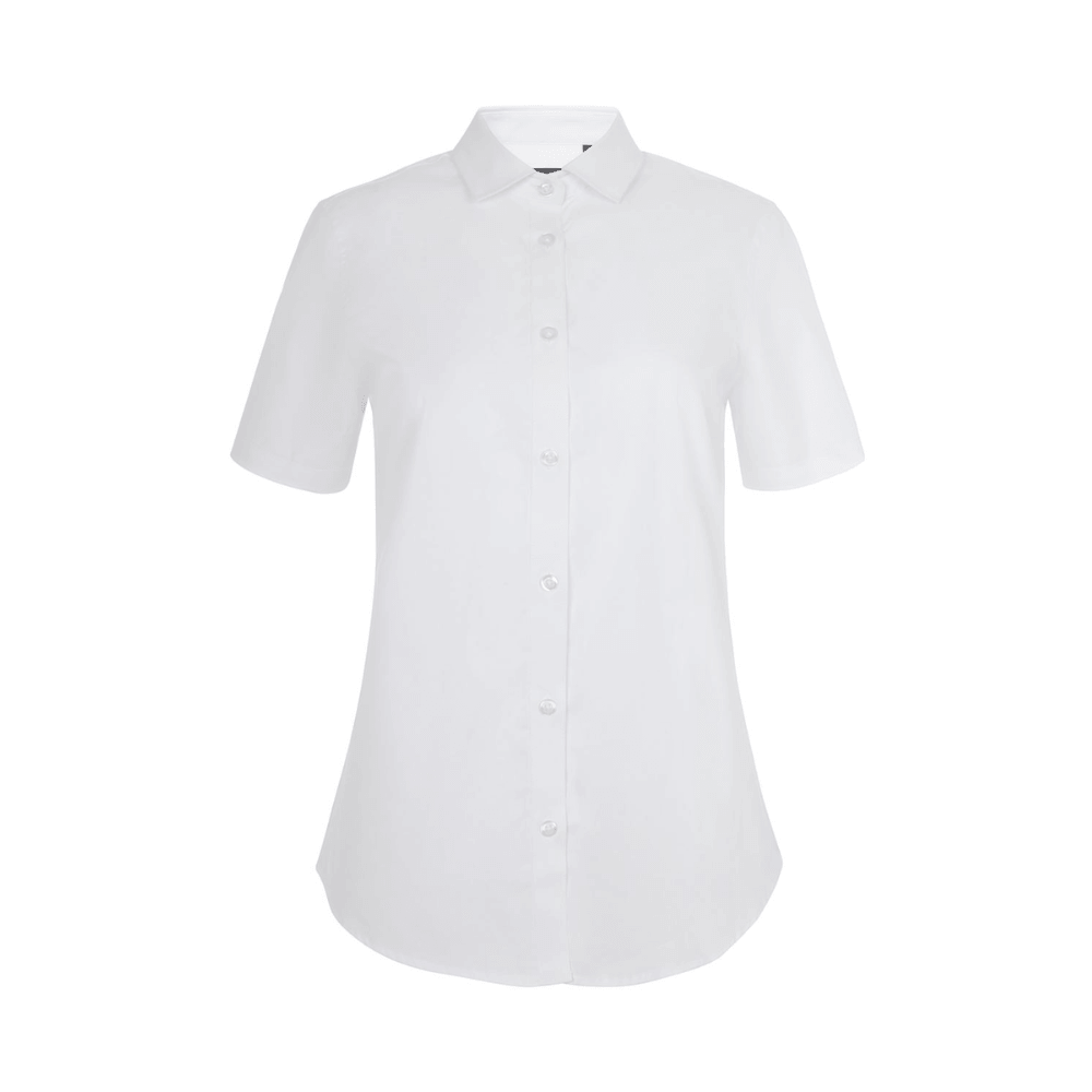 Camisa manga curta stretch senhora Velilla 405018S