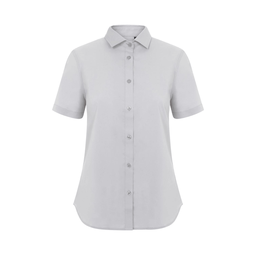 Camisa manga curta stretch senhora Velilla 405018S