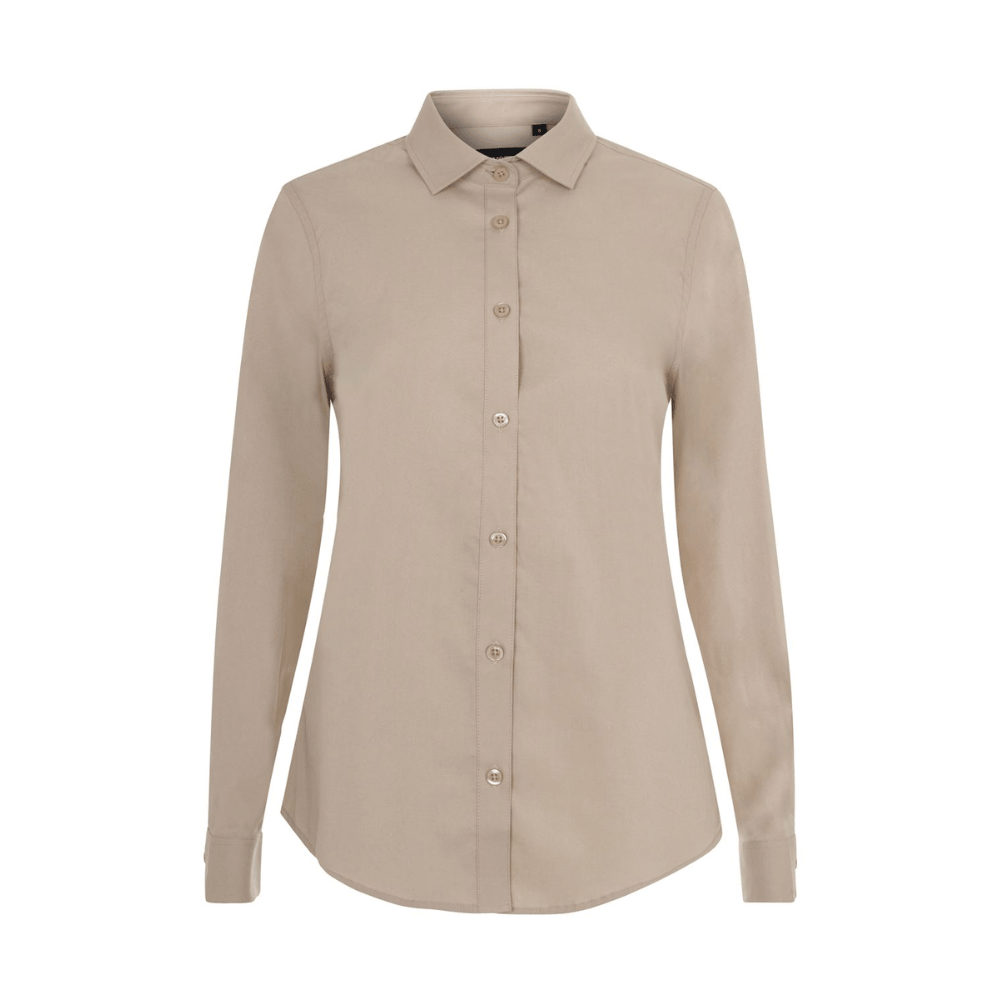 Camisa manga larga stretch mujer Velilla 405019S