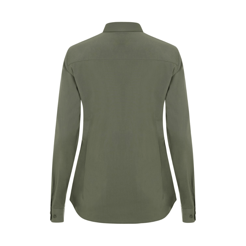 Camisa manga larga stretch mujer Velilla 405019S