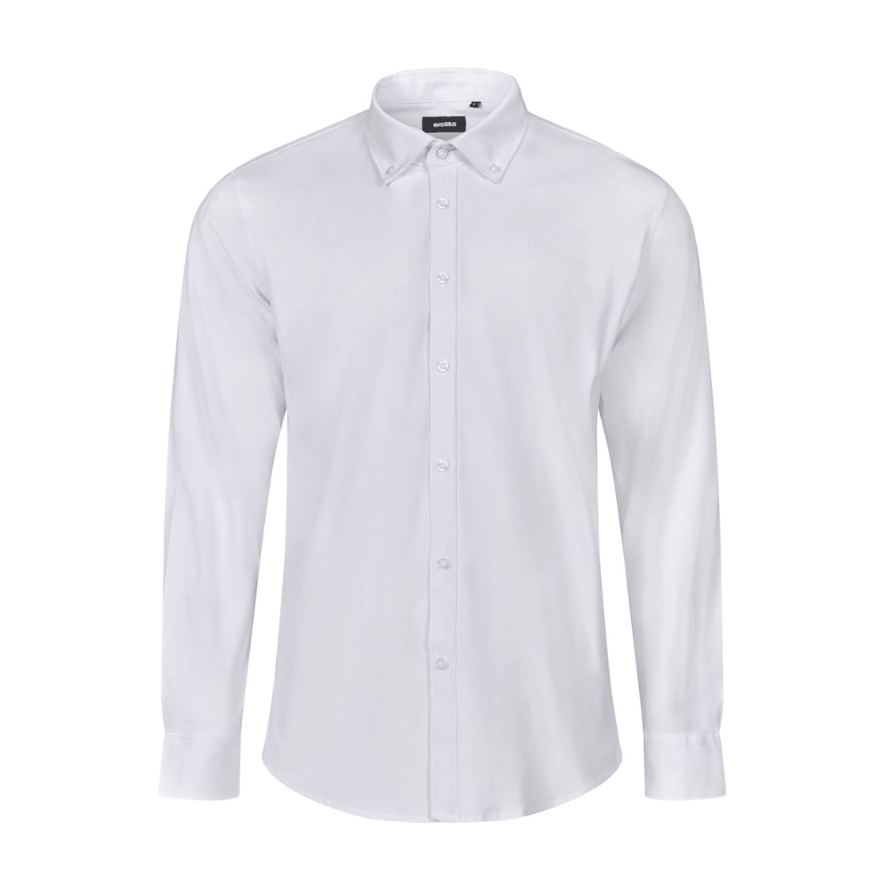 Camisa oxford stretch manga larga hombre Velilla 405004S