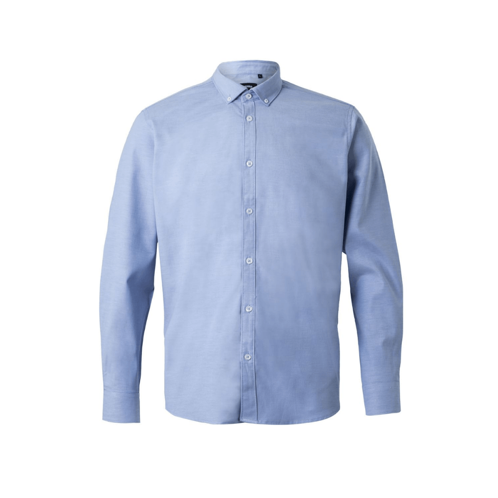 Camisa oxford stretch manga larga hombre Velilla 405004S