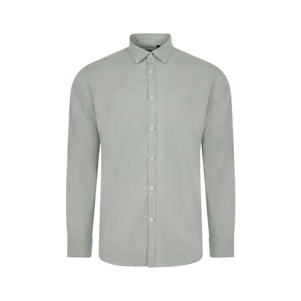 Camisa oxford stretch manga larga hombre Velilla 405004S