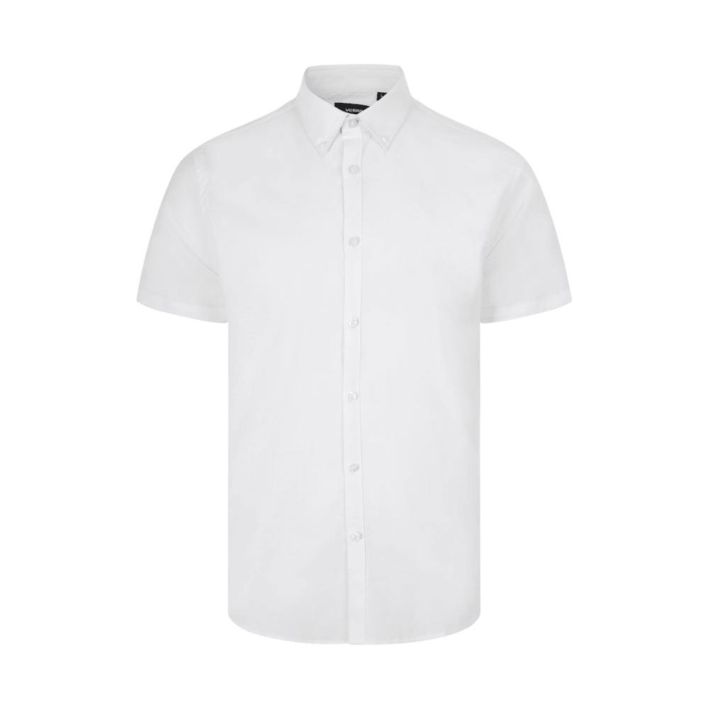 Camisa oxford stretch manga corta hombre Velilla 405024S