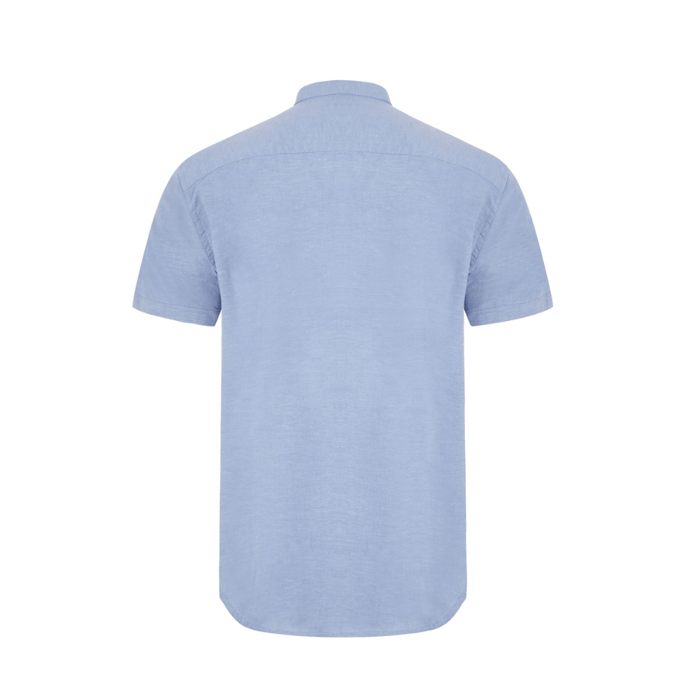 Camisa oxford stretch manga corta hombre Velilla 405024S