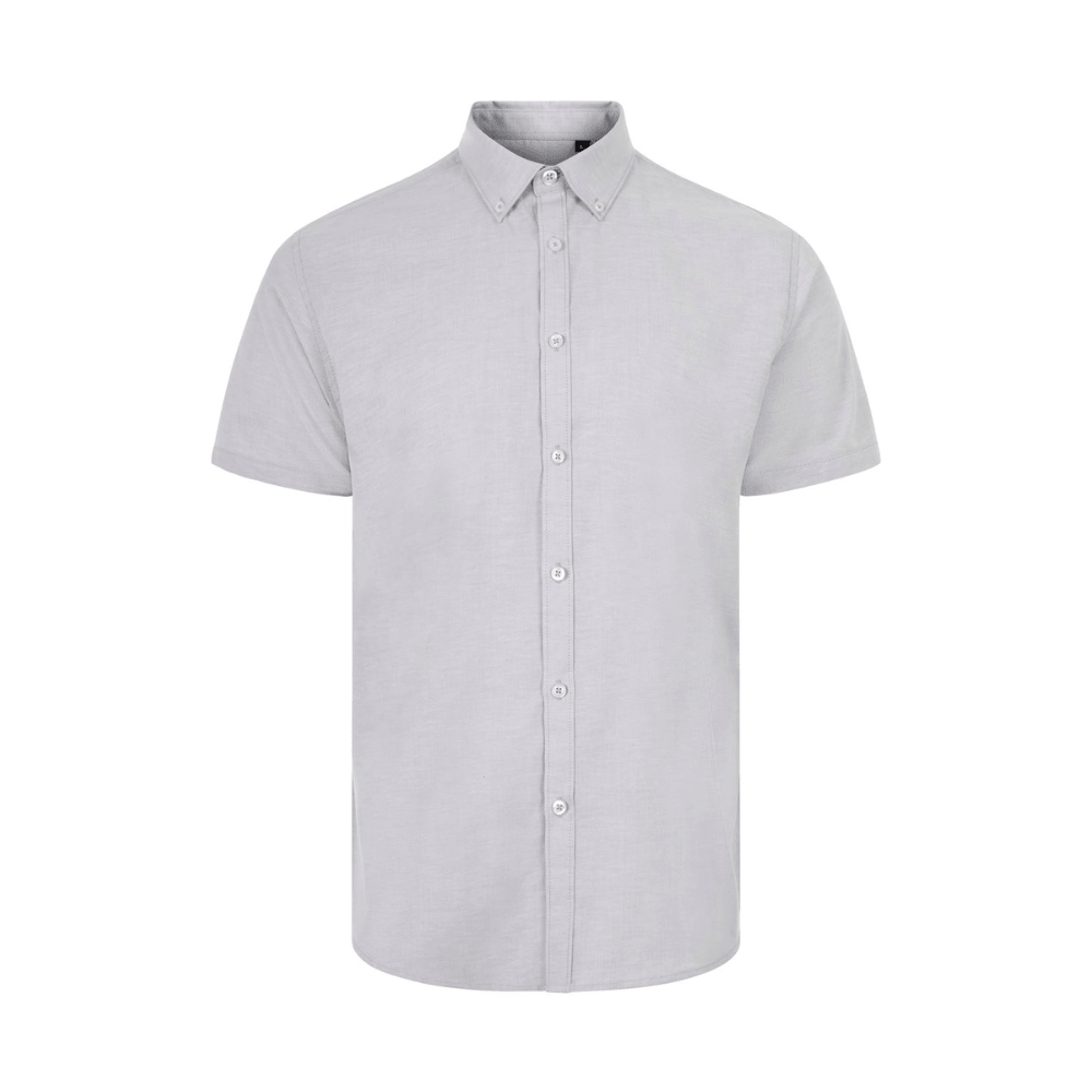 Camisa oxford stretch manga corta hombre Velilla 405024S