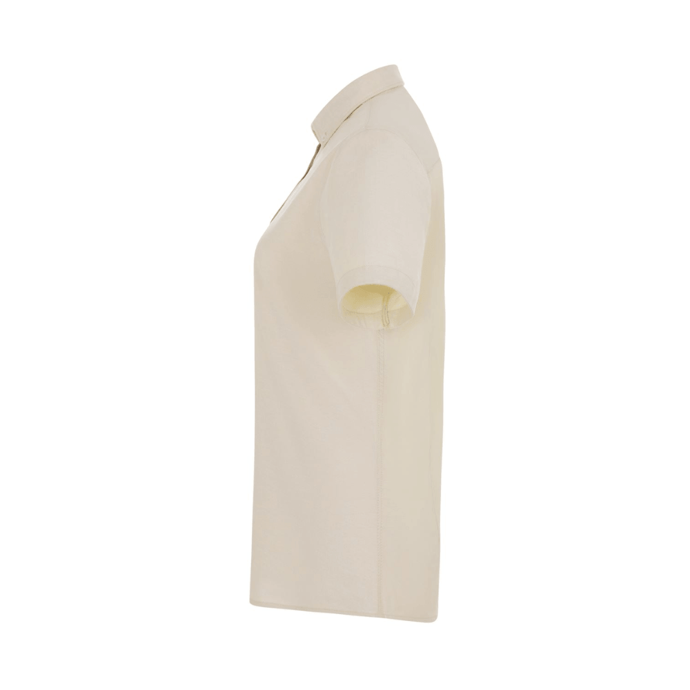 Camisa oxford stretch manga corta mujer Velilla 405025S