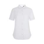 Camisa oxford stretch manga corta mujer Velilla 405025S