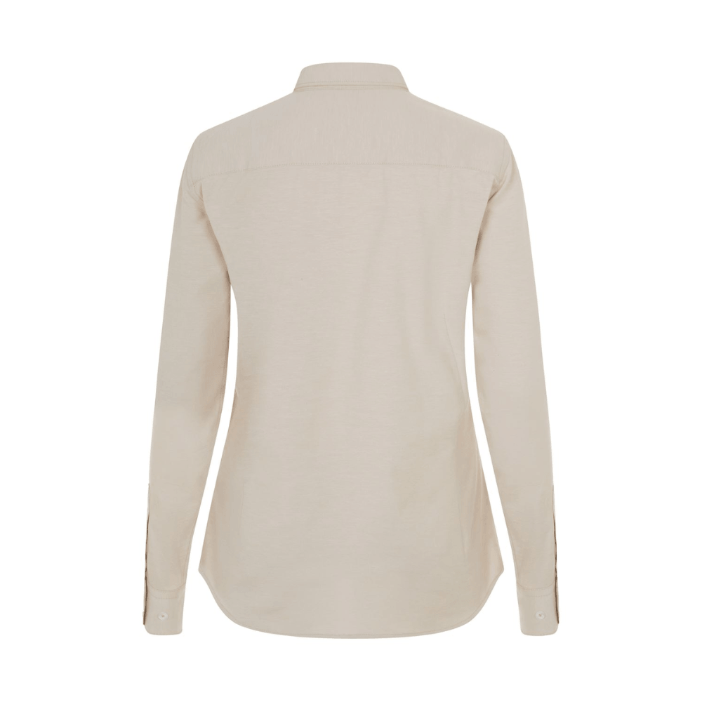 Camisa oxford stretch manga larga mujer Velilla 405005S