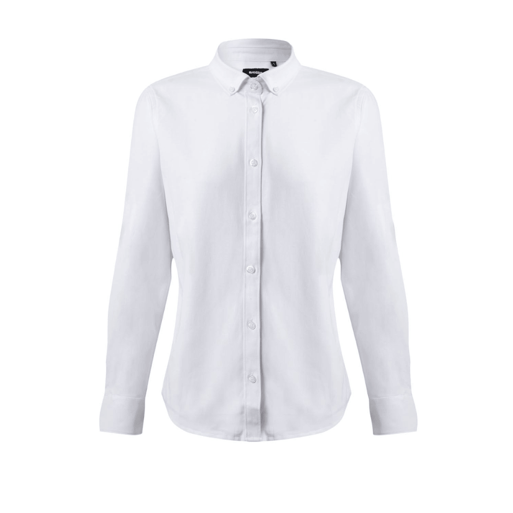 Camisa oxford stretch manga larga mujer Velilla 405005S