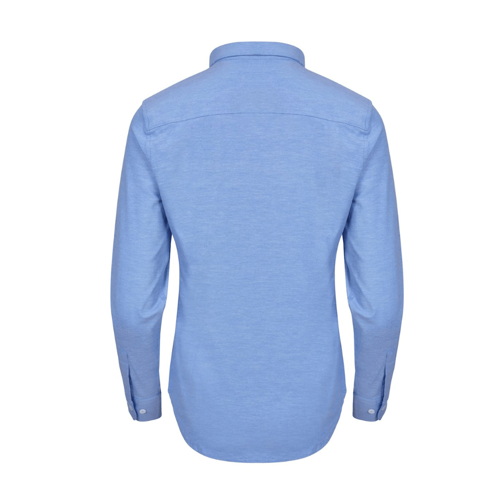 Camisa oxford stretch manga larga mujer Velilla 405005S