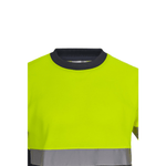 Camiseta algodón bicolor manga corta reflectante Velilla 305613