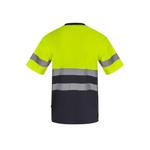 Camiseta algodón bicolor manga corta reflectante Velilla 305613