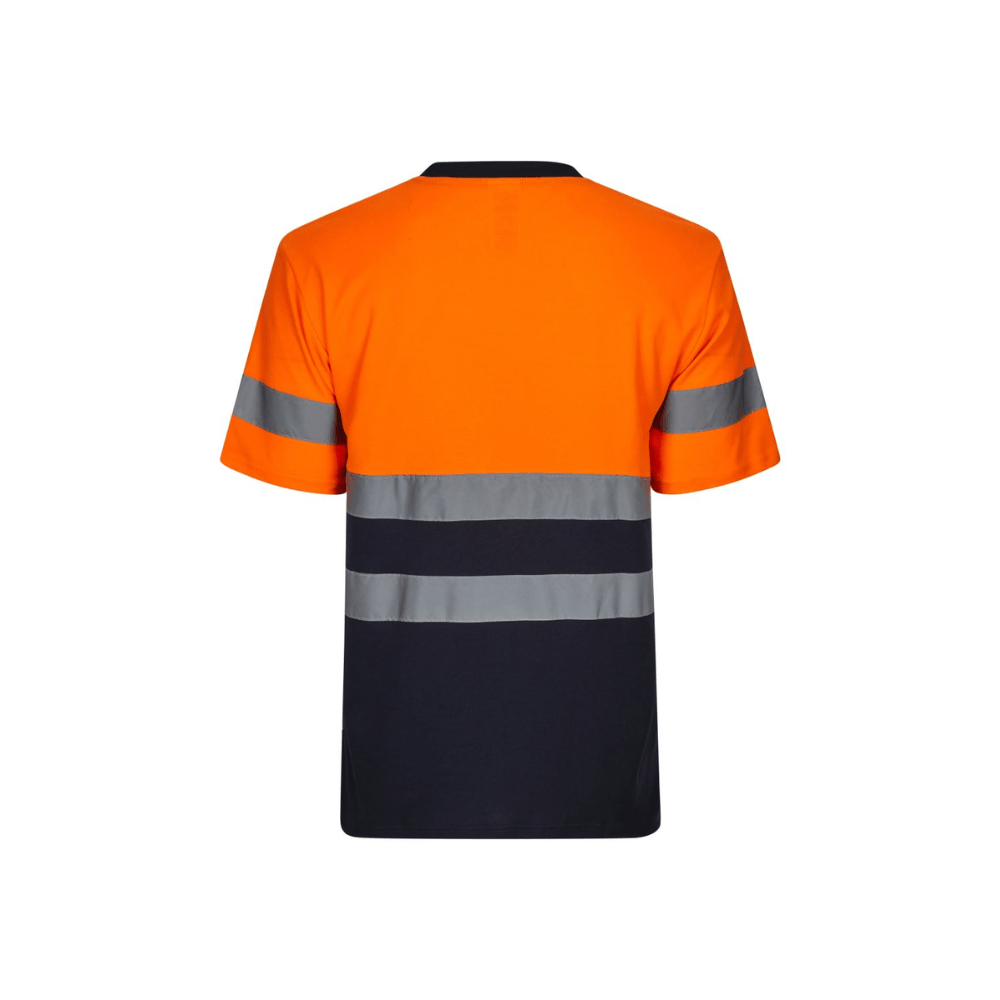 Camiseta algodón bicolor manga corta reflectante Velilla 305613