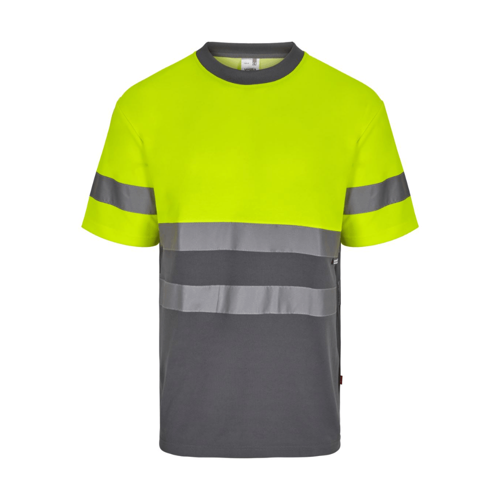 Camiseta algodón bicolor manga corta reflectante Velilla 305613