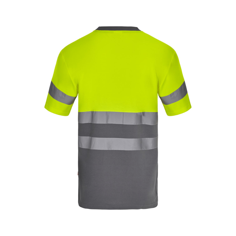 Camiseta algodón bicolor manga corta reflectante Velilla 305613