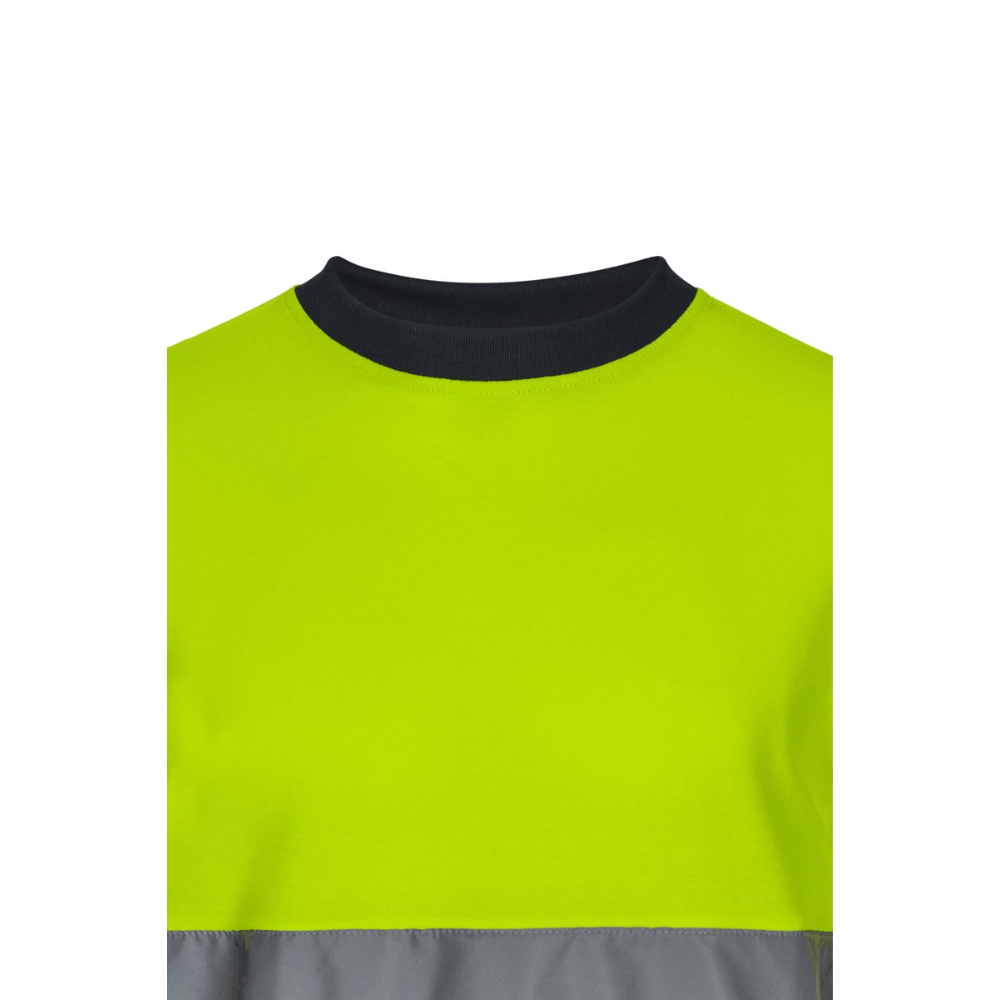 Camiseta algodón bicolor manga larga reflectante Velilla 305615