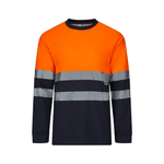 Camiseta algodón bicolor manga larga reflectante Velilla 305615