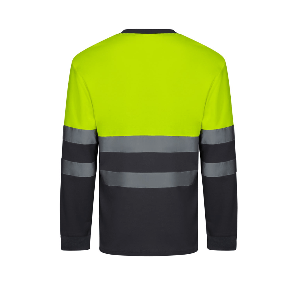 Camiseta algodón bicolor manga larga reflectante Velilla 305615