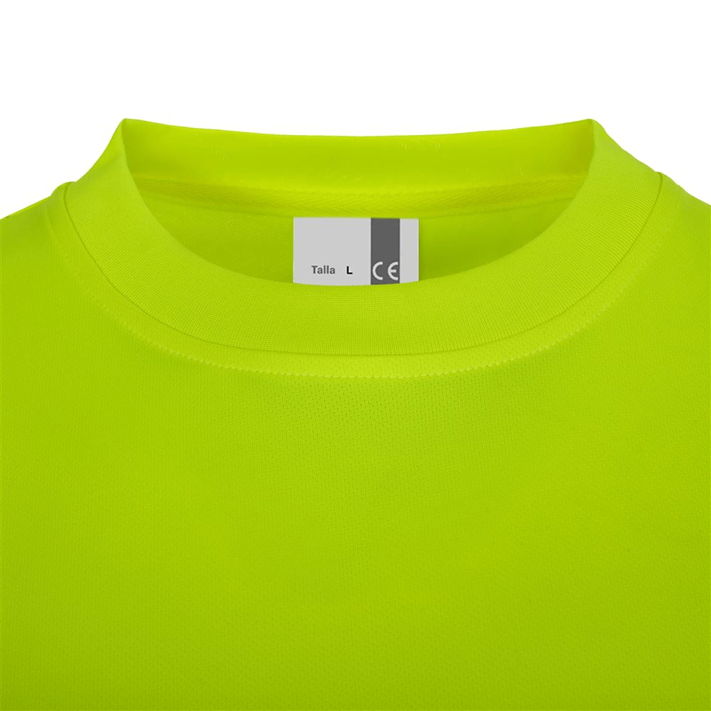 Camiseta poliéster reciclado manga larga con cintas segmentadas Velilla 305634