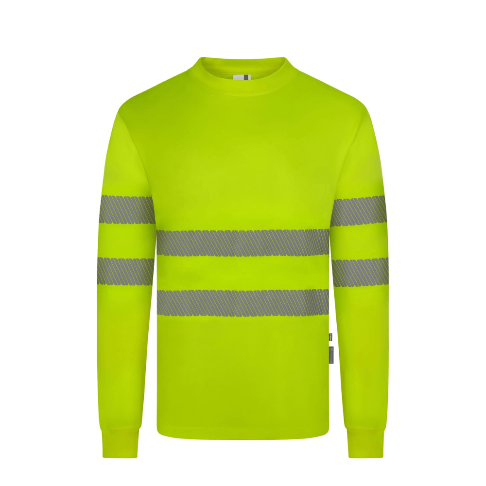 Camiseta poliéster reciclado manga larga con cintas segmentadas Velilla 305634
