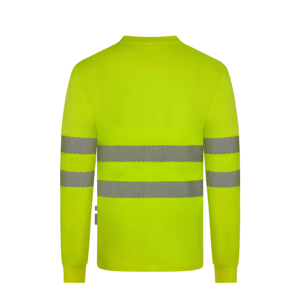 Camiseta poliéster reciclado manga larga con cintas segmentadas Velilla 305634