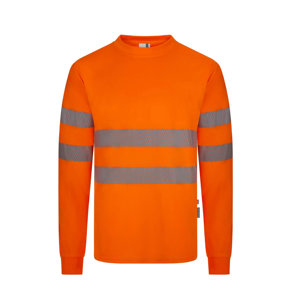 Camiseta poliéster reciclado manga larga con cintas segmentadas Velilla 305634