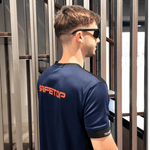 Camiseta técnica de trabajo bicolor Safetop 160