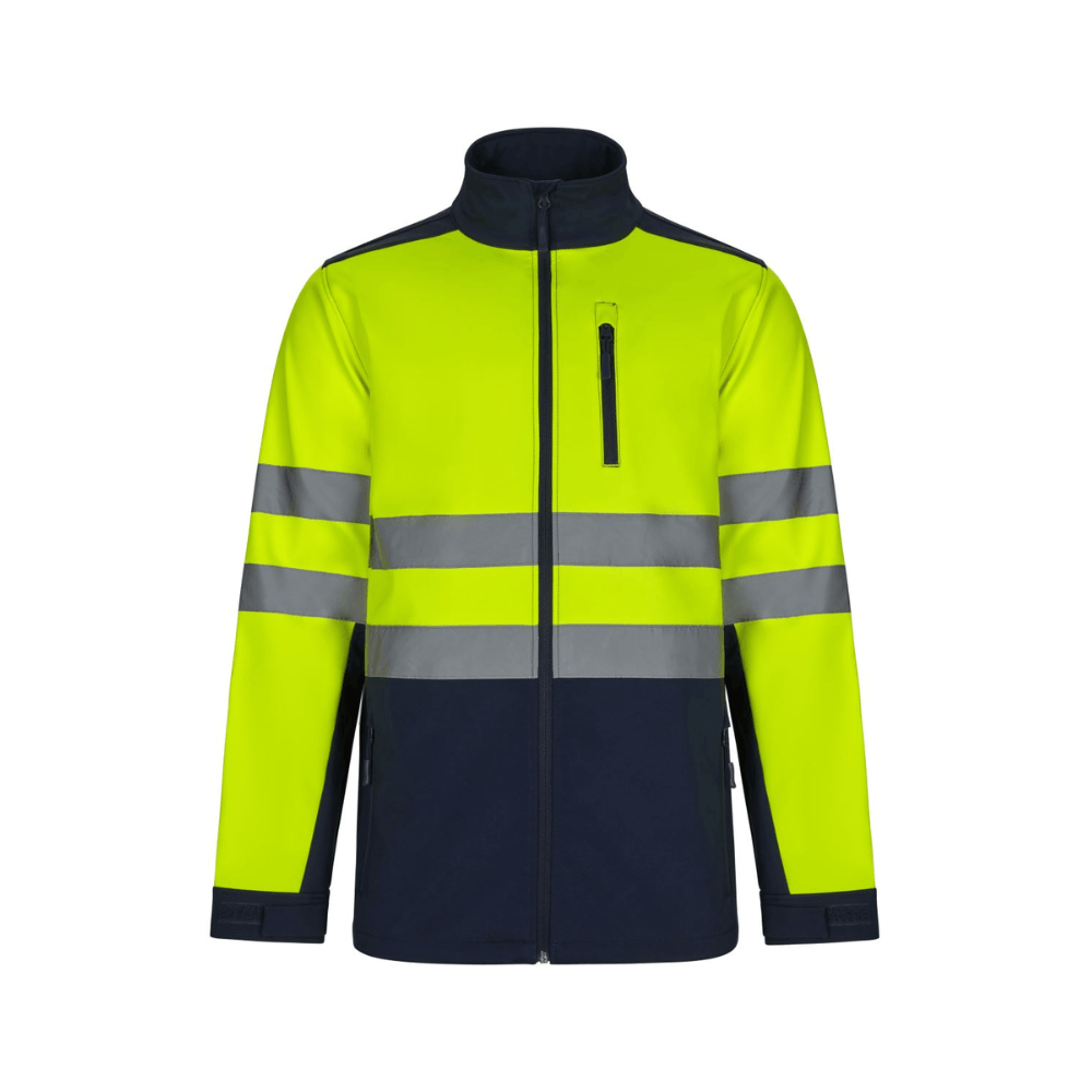 Cazadora soft shell bicolor reflectante Velilla 306006