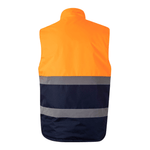 Colete acolchoado bicolor refletor Velilla 305902