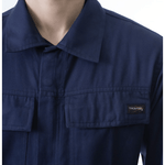 Casaco clássico azul marinho 100% algodão, especial para soldadura, ARBO SAFETOP 142