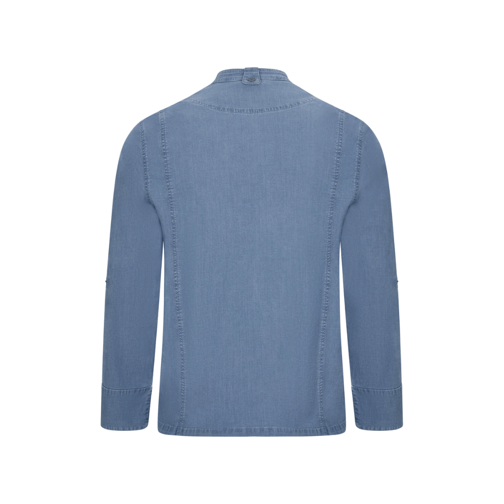 Chaqueta de cocina denim stretch mujer Velilla 405212SW